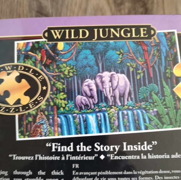 Dowdle Wild Jungle 300 Piece Puzzle - Picture 1 of 3